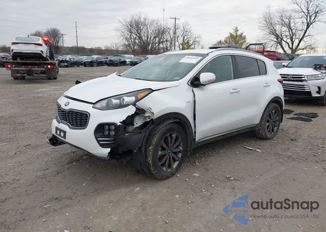 2018 Kia Sportage Ex from USA, damaged, VIN KNDPNCAC4J7462712